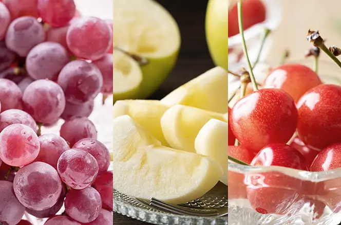 甘みたっぷりの果物の写真